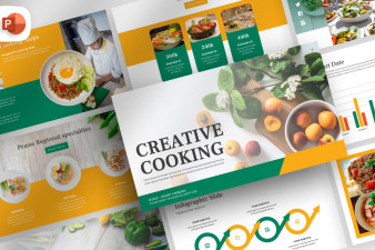 Creative Cooking - PowerPoint Template